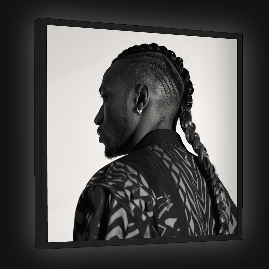canvas_schilderij_kunst_aan_de_muur_wanddecoratie_groot_fotokunst_zwart_wit_wall_art_photo_fine_art_braided_power_black_and_white_man_XL_black_white_1